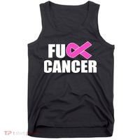 F*ck Breast Cancer Fight Logo Tank Top thumb 0