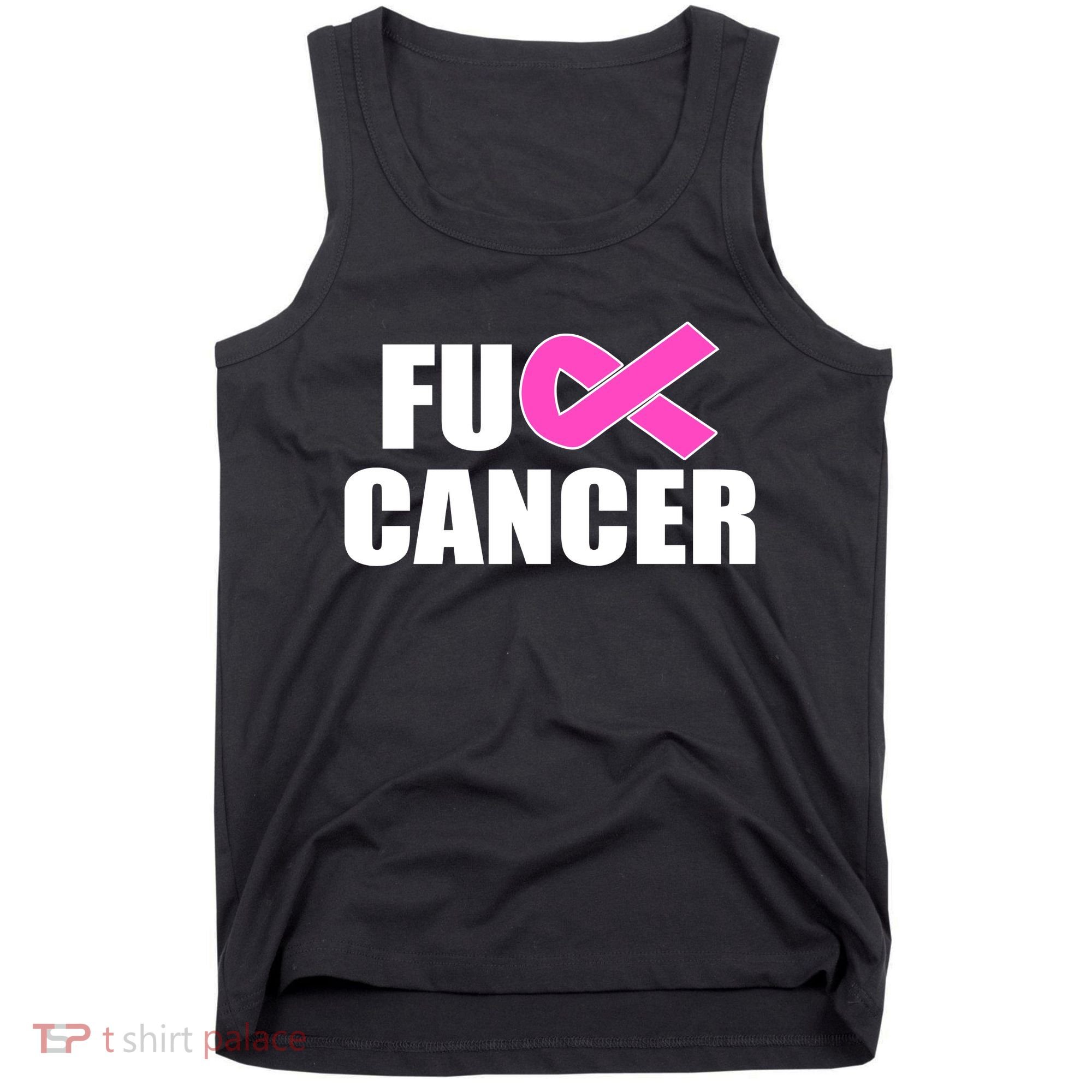 F*ck Breast Cancer Fight Logo Tank Top