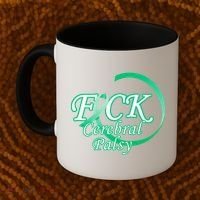 F*ck Cerebral Palsy Coffee Mug thumb 2