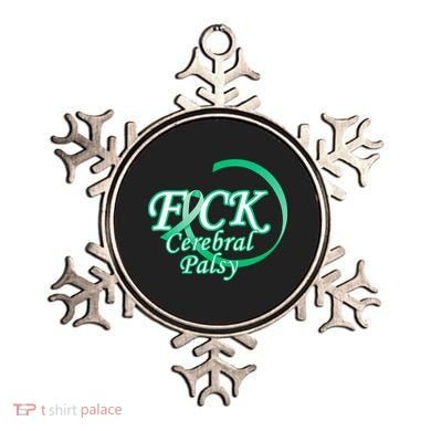 F*ck Cerebral Palsy Ornament