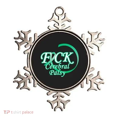 F*ck Cerebral Palsy Ornament