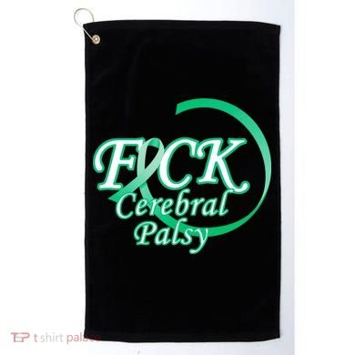 F*ck Cerebral Palsy Golf Towel