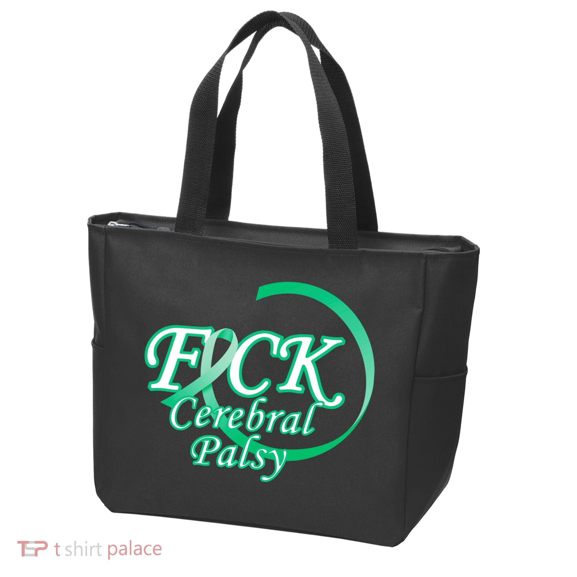 F*ck Cerebral Palsy Tote Bag