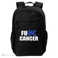 F*ck Colon Cancer Fight Logo Backpack thumb 0