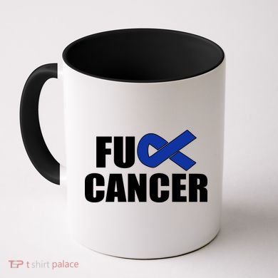 F*ck Colon Cancer Fight Logo Coffee Mug