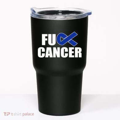 F*ck Colon Cancer Fight Logo Tumbler
