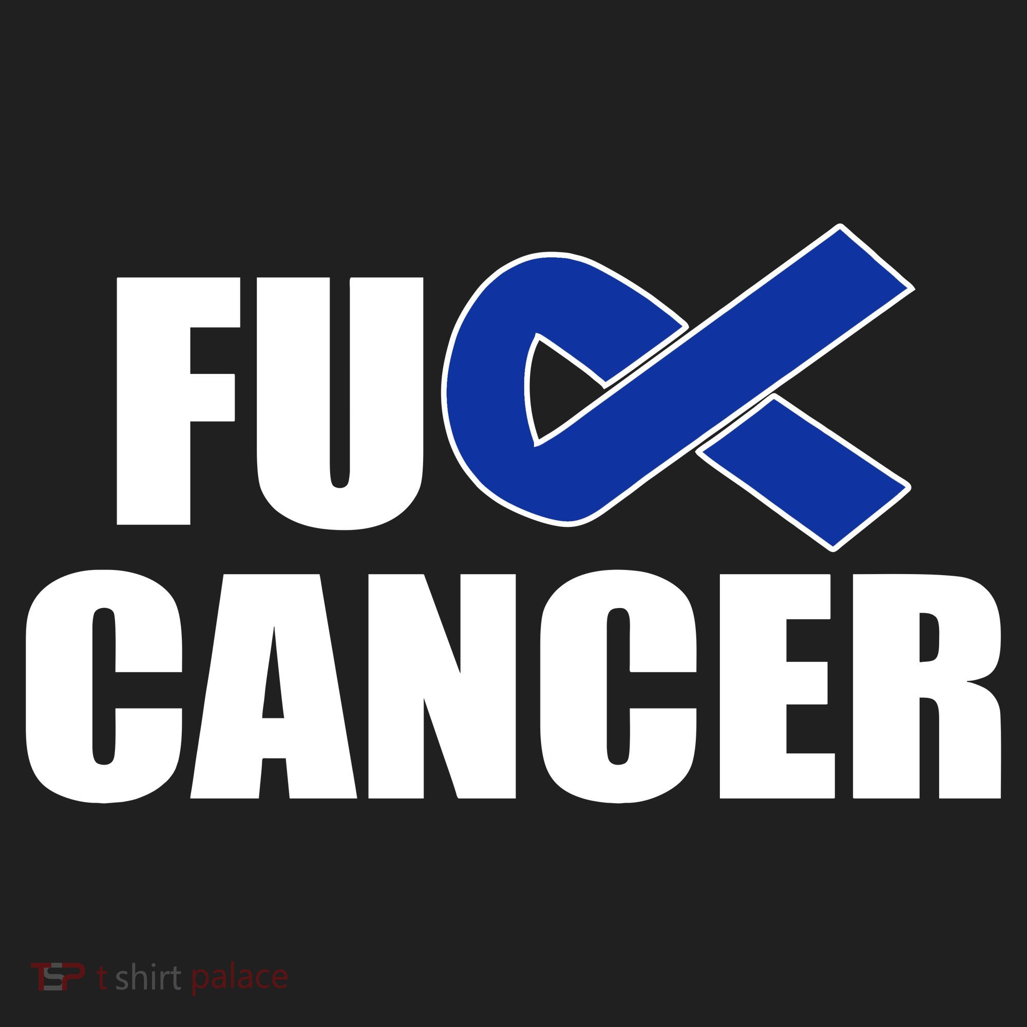 F*ck Colon Cancer Fight Logo Tumbler