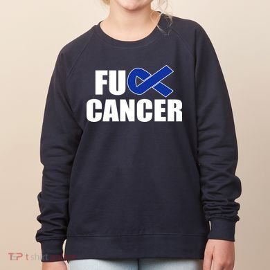 F*ck Colon Cancer Fight Logo Women's Sweatshirt