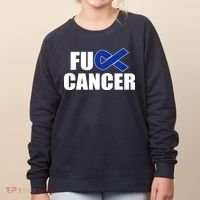 F*ck Colon Cancer Fight Logo Women's Sweatshirt thumb 0