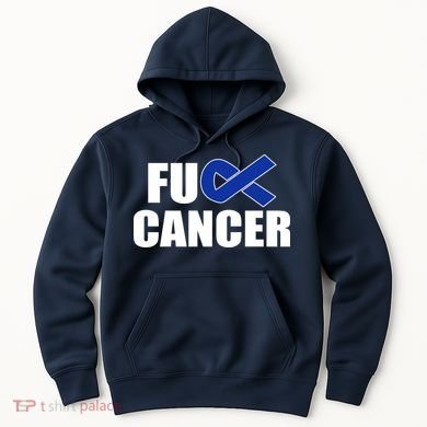 F*ck Colon Cancer Fight Logo Hoodie