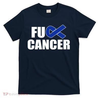 F*ck Colon Cancer Fight Logo T-Shirt
