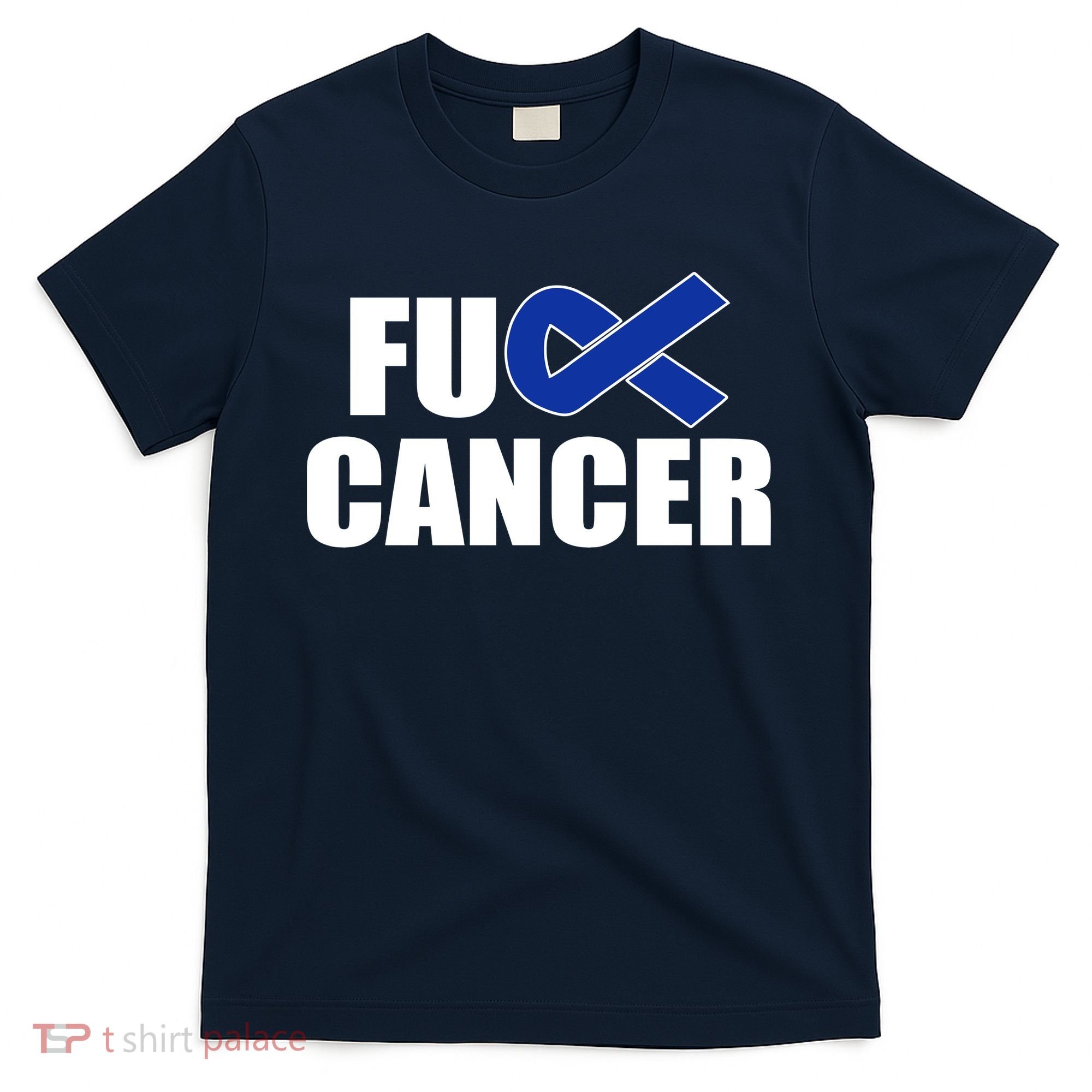 F*ck Colon Cancer Fight Logo T-Shirt