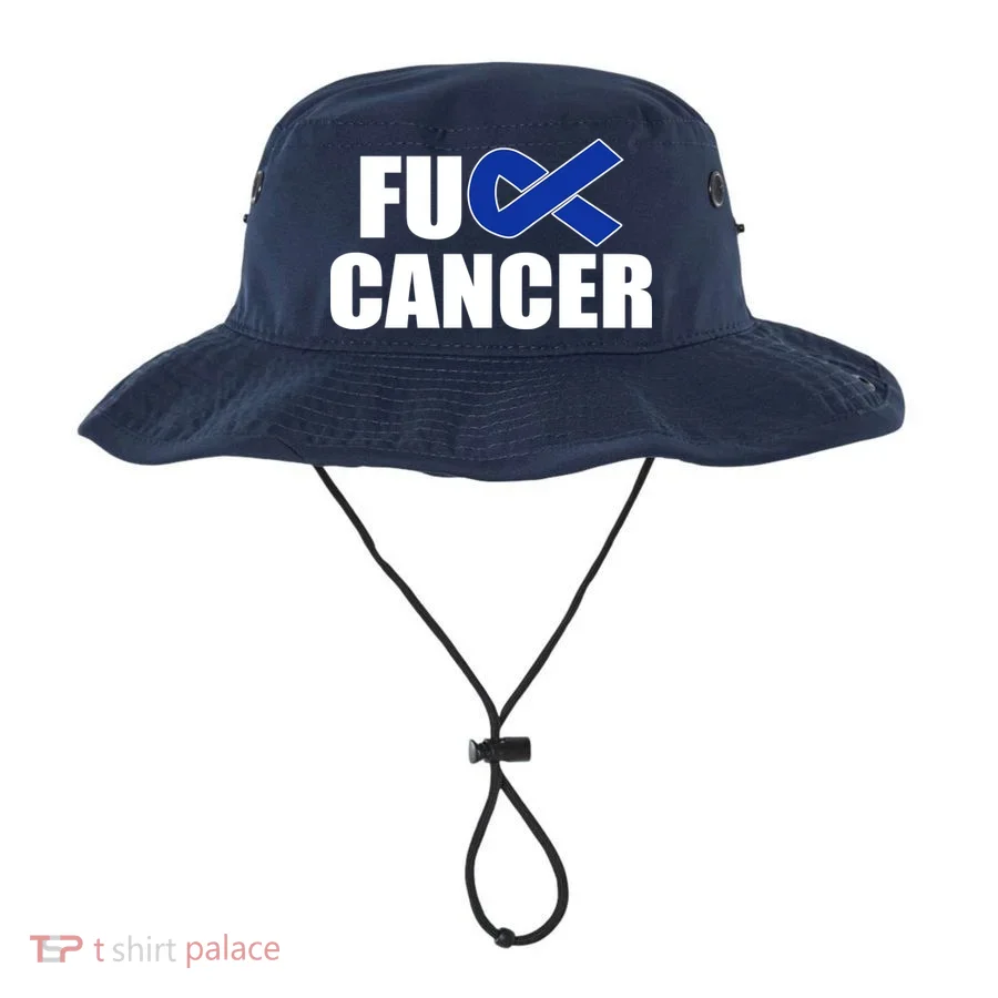 F*ck Colon Cancer Fight Logo Bucket Hat