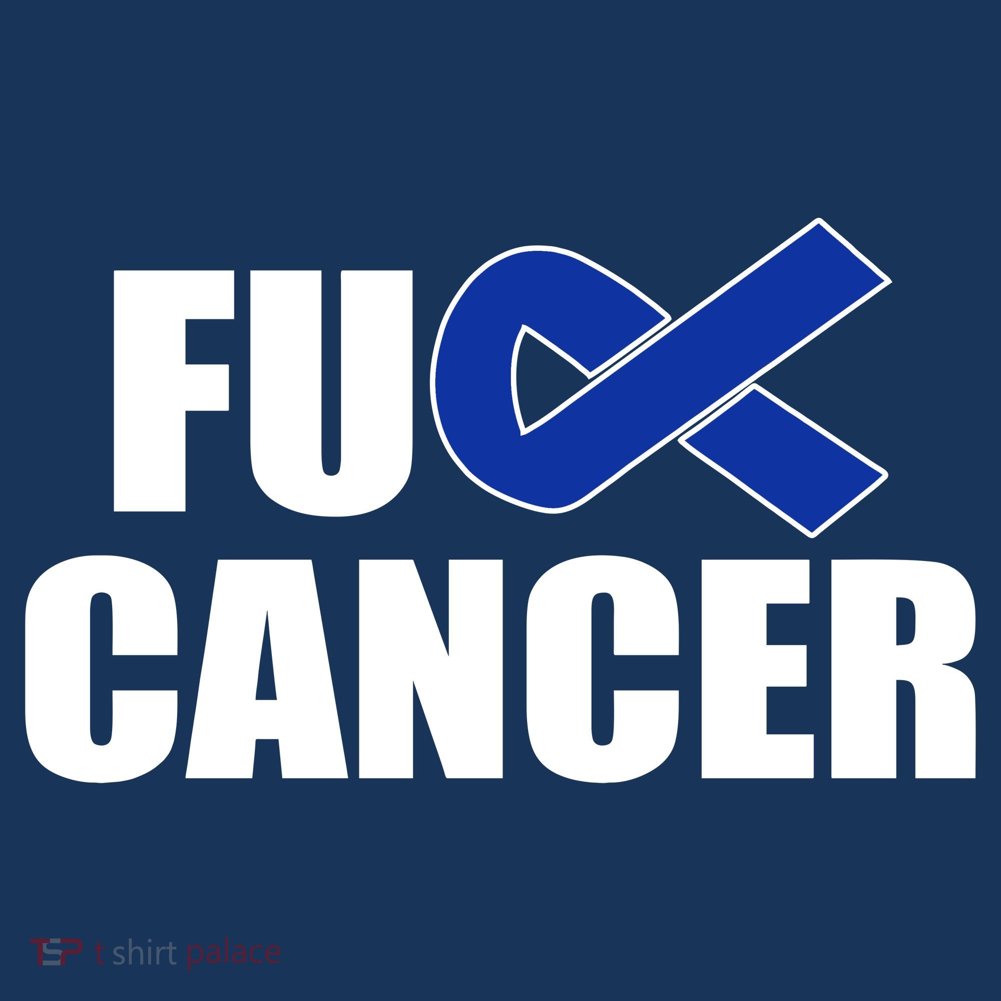 F*ck Colon Cancer Fight Logo Bucket Hat