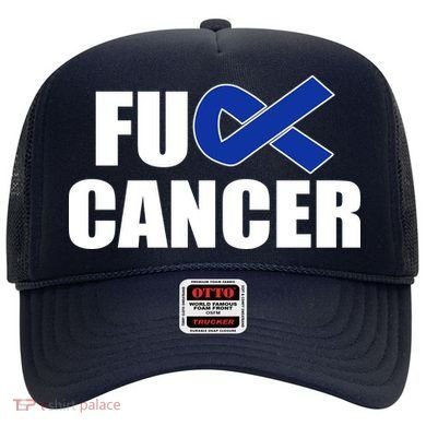 F*ck Colon Cancer Fight Logo Hat