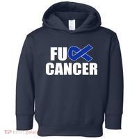 F*ck Colon Cancer Fight Logo Toddler Hoodie thumb 0