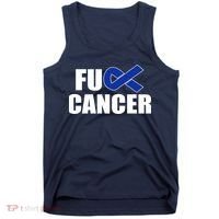 F*ck Colon Cancer Fight Logo Tank Top thumb 0
