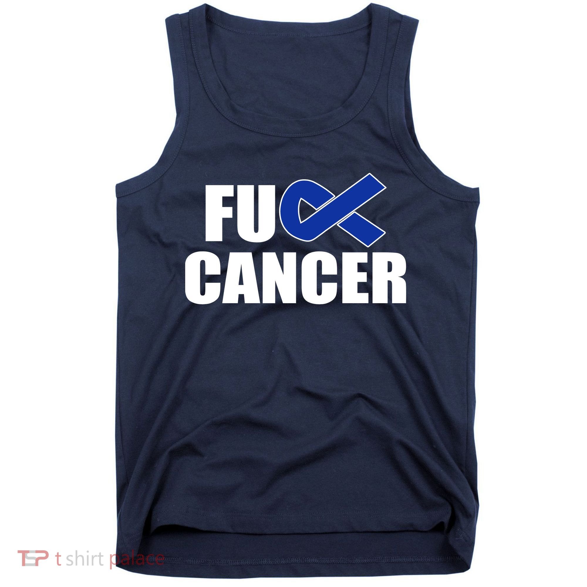 F*ck Colon Cancer Fight Logo Tank Top