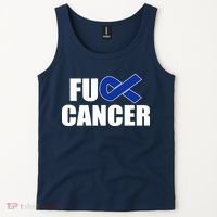 F*ck Colon Cancer Fight Logo Tank Top thumb 2
