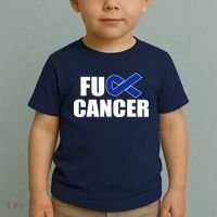 F*ck Colon Cancer Fight Logo Toddler T-Shirt thumb 2