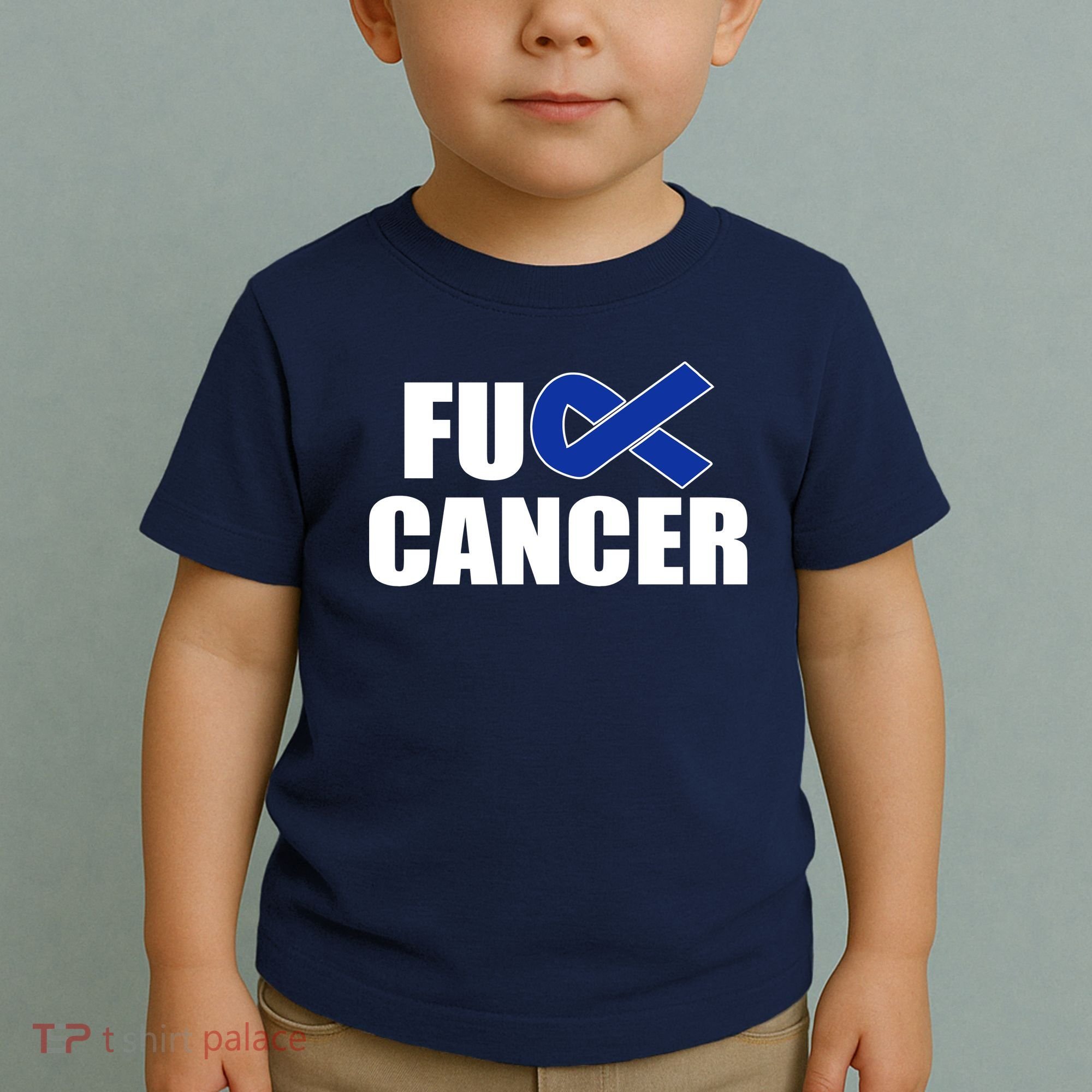 F*ck Colon Cancer Fight Logo Toddler T-Shirt