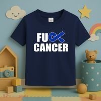 F*ck Colon Cancer Fight Logo Toddler T-Shirt thumb 3