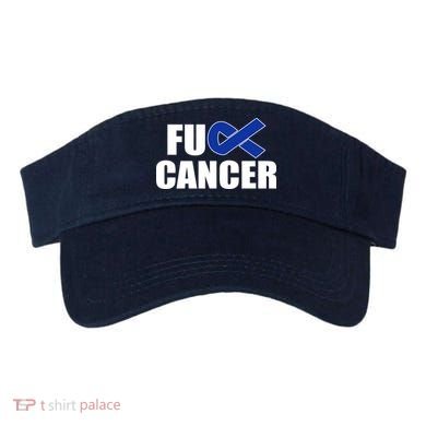 F*ck Colon Cancer Fight Logo Visor