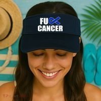 F*ck Colon Cancer Fight Logo Visor thumb 2