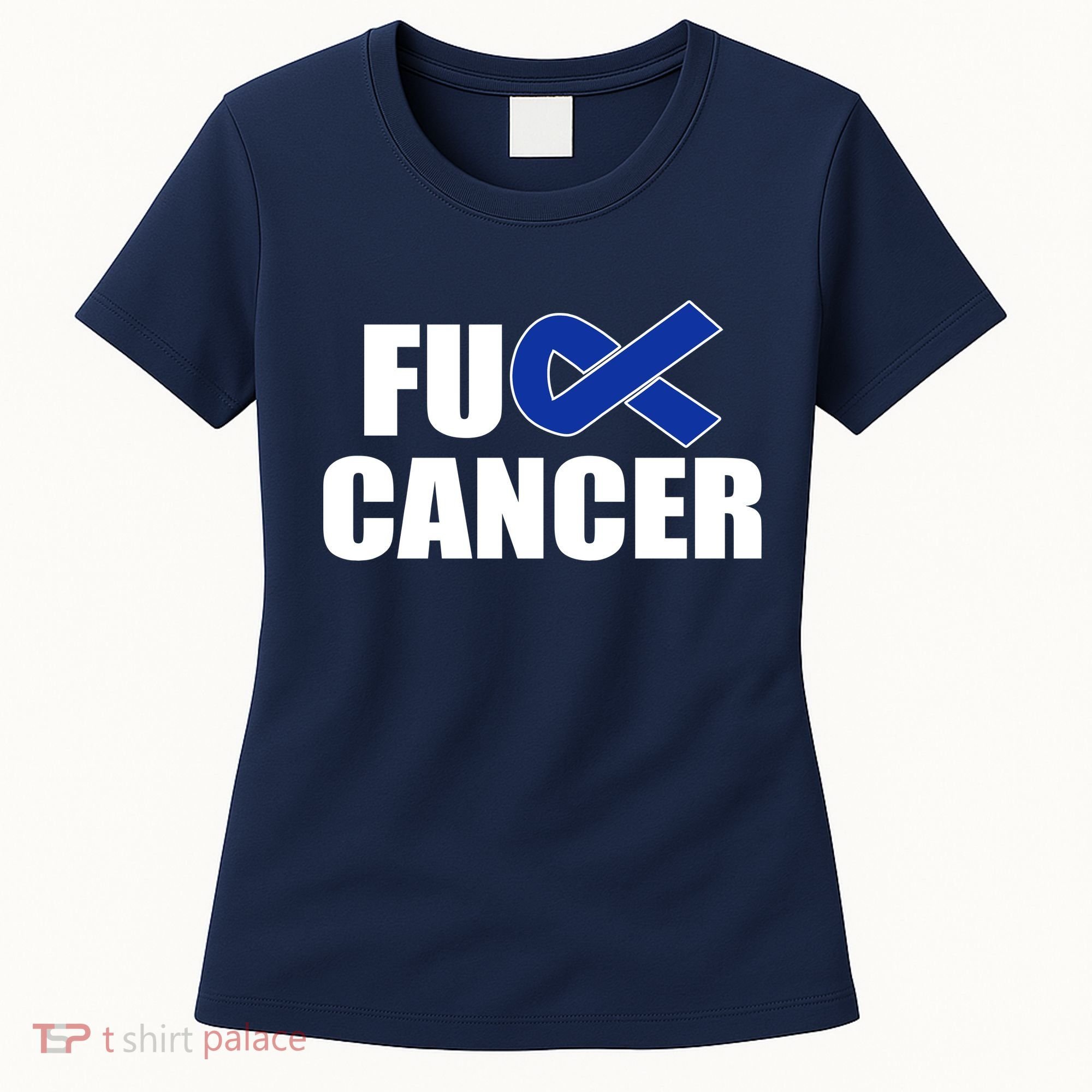 F*ck Colon Cancer Fight Logo Women's T-Shirt