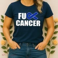 F*ck Colon Cancer Fight Logo Women's T-Shirt thumb 2