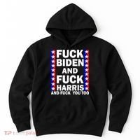 F*ck Kamala Harris and F Joe Biden Hoodie thumb 0