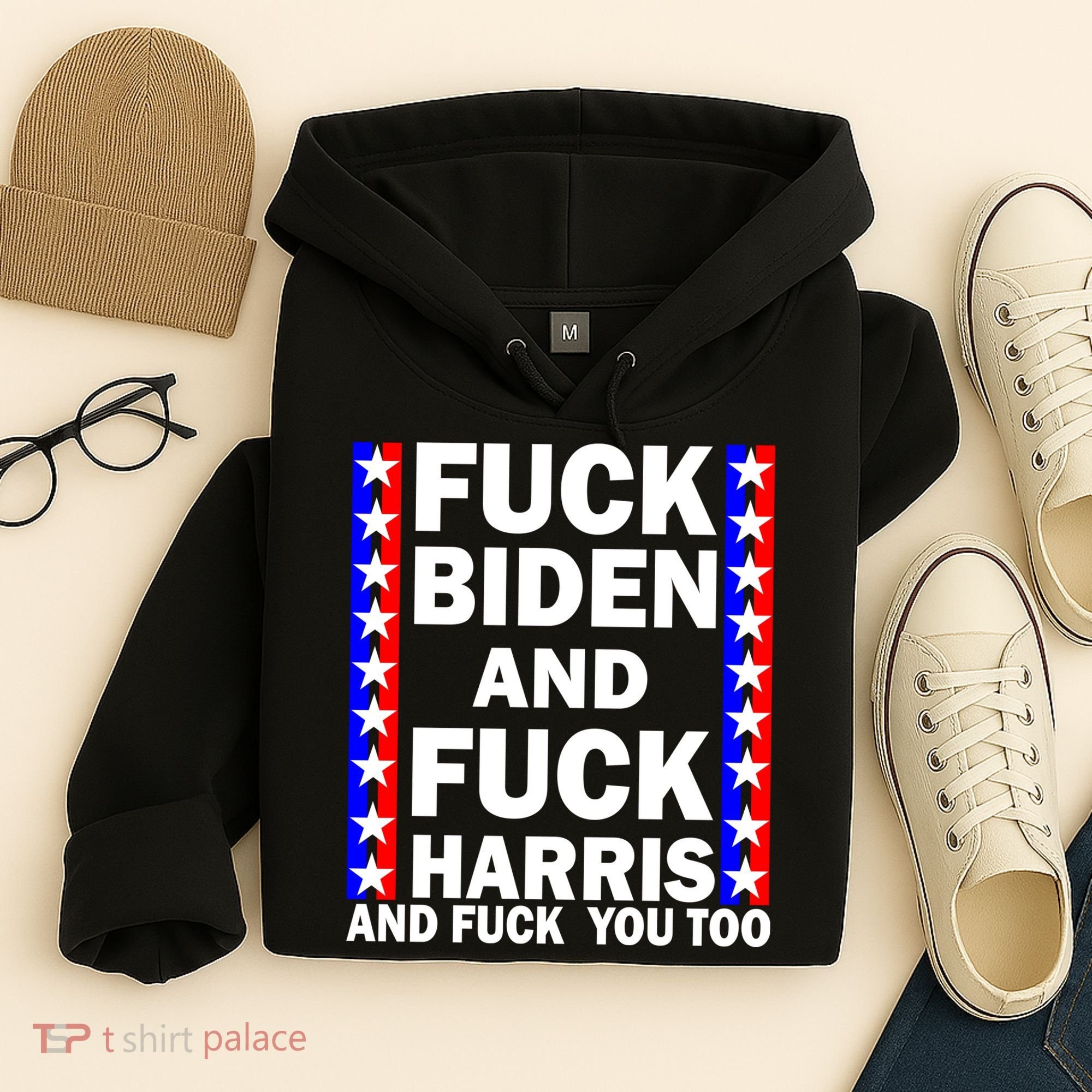 F*ck Kamala Harris and F Joe Biden Hoodie