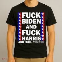 F*ck Kamala Harris and F Joe Biden T-Shirt thumb 3