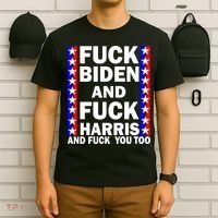 F*ck Kamala Harris and F Joe Biden T-Shirt thumb 6