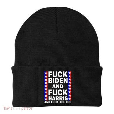F*ck Kamala Harris and F Joe Biden Beanie
