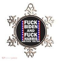 F*ck Kamala Harris and F Joe Biden Ornament thumb 0