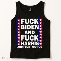 F*ck Kamala Harris and F Joe Biden Tank Top thumb 2