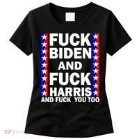 F*ck Kamala Harris and F Joe Biden Women's T-Shirt thumb 0