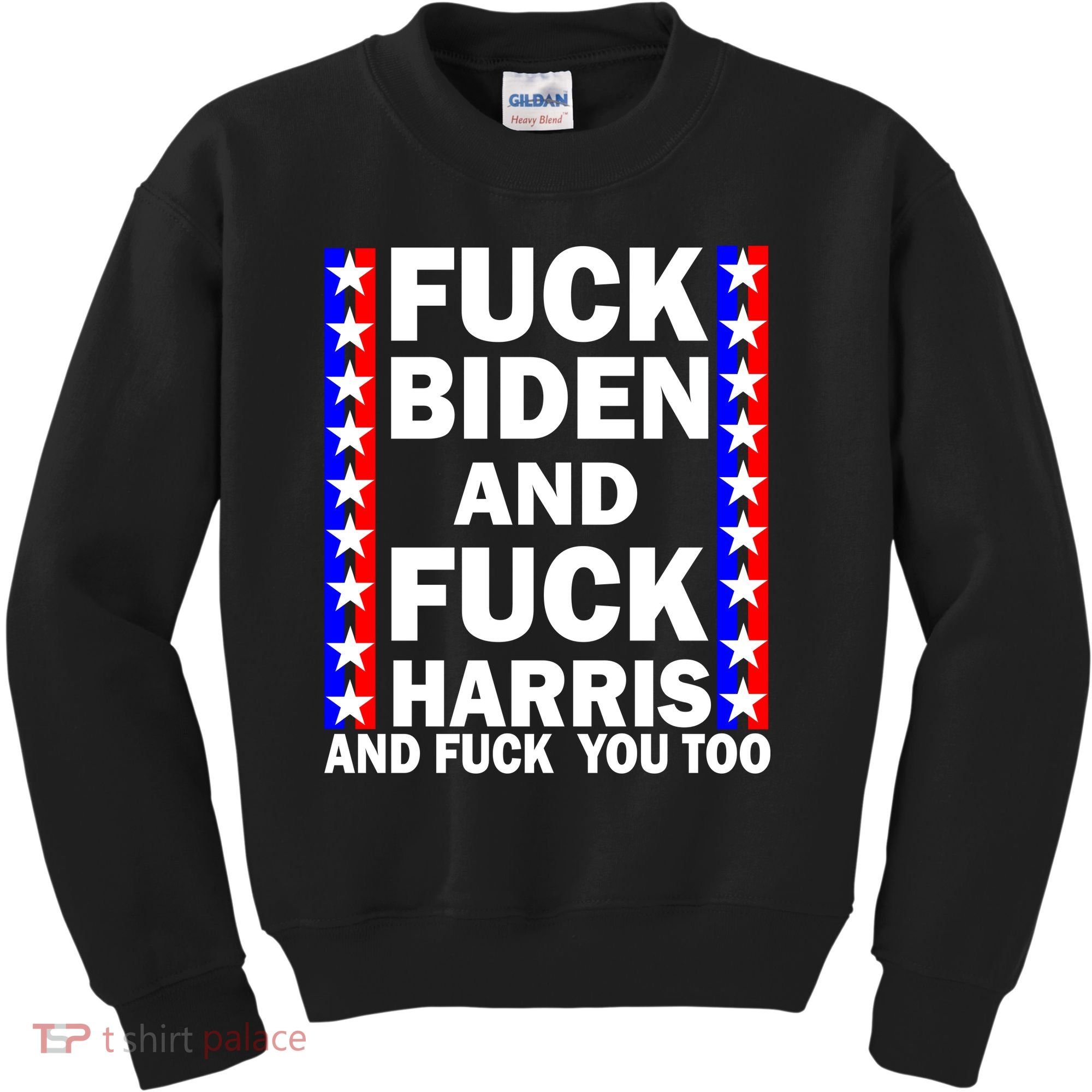 F*ck Kamala Harris and F Joe Biden Kids Sweatshirt
