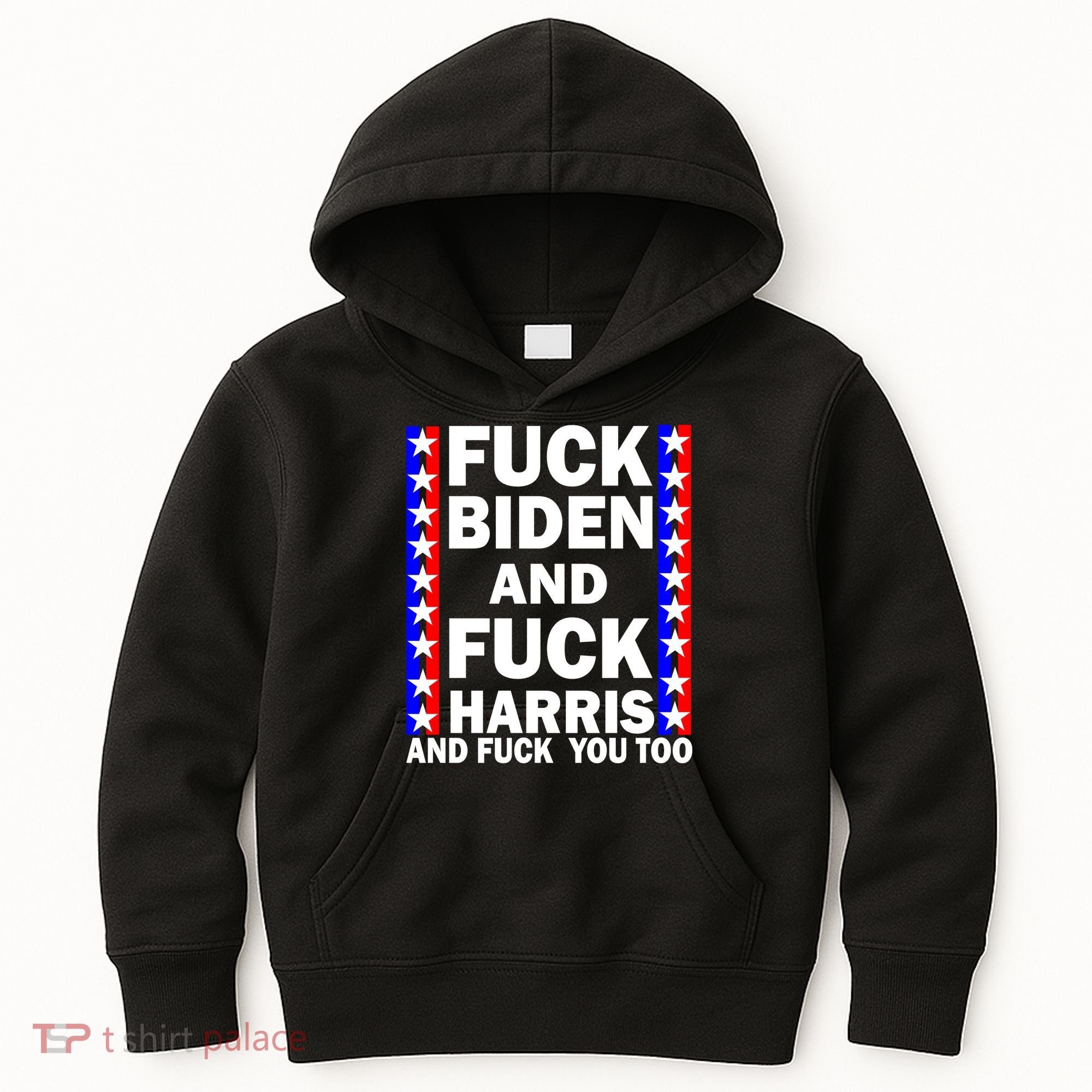 F*ck Kamala Harris and F Joe Biden Kids Hoodie