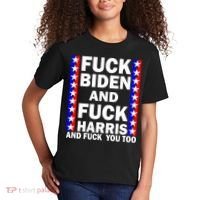 F*ck Kamala Harris and F Joe Biden Kids T-Shirt thumb 2