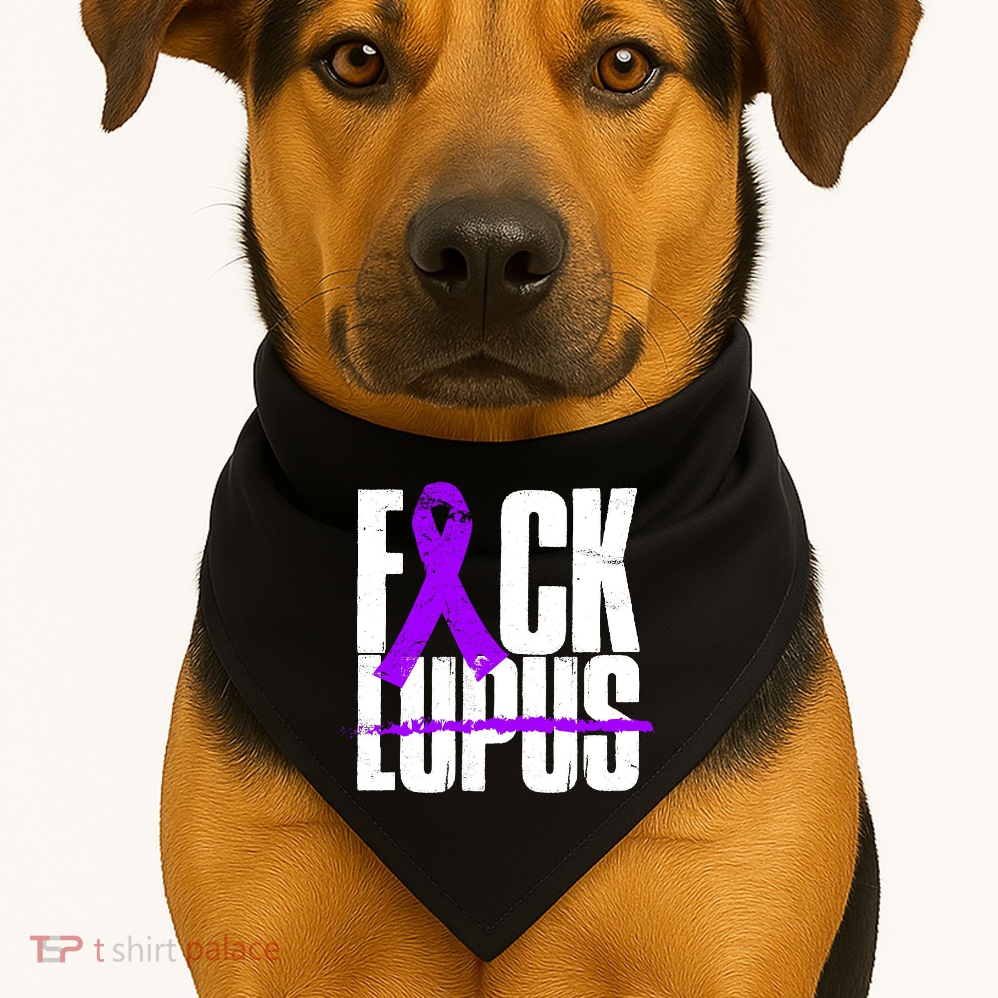 F*ck Lupus USA-Made Doggie Bandana