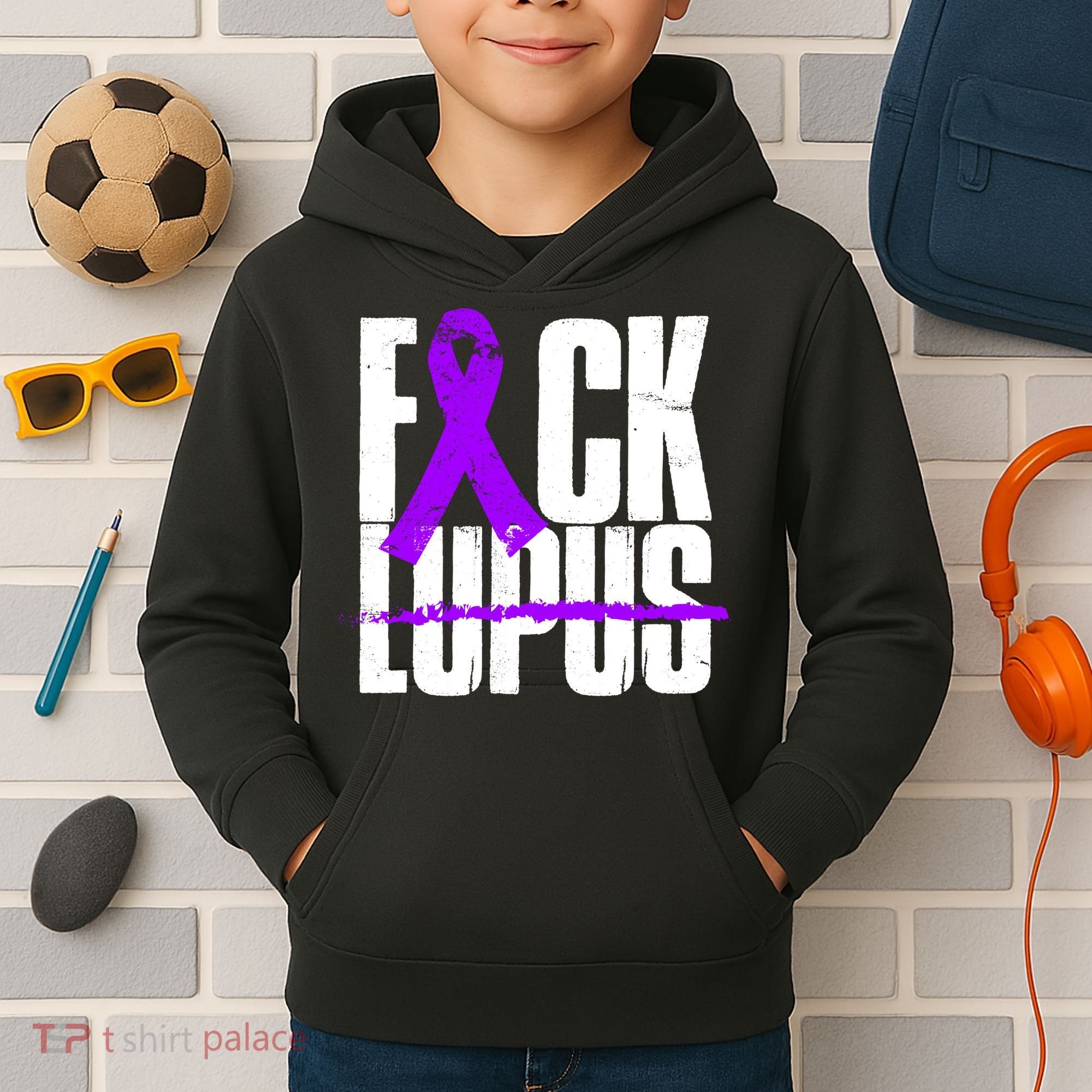 F*ck Lupus Kids Hoodie