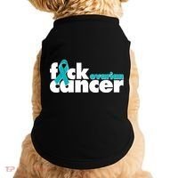 F*ck Ovarian Cancer Doggie Tank thumb 0