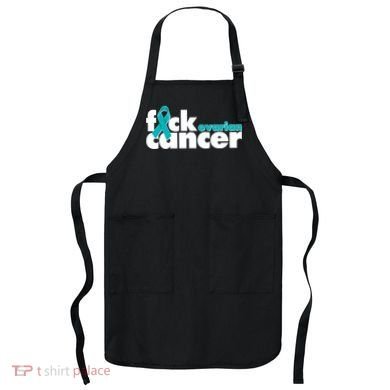 F*ck Ovarian Cancer Apron