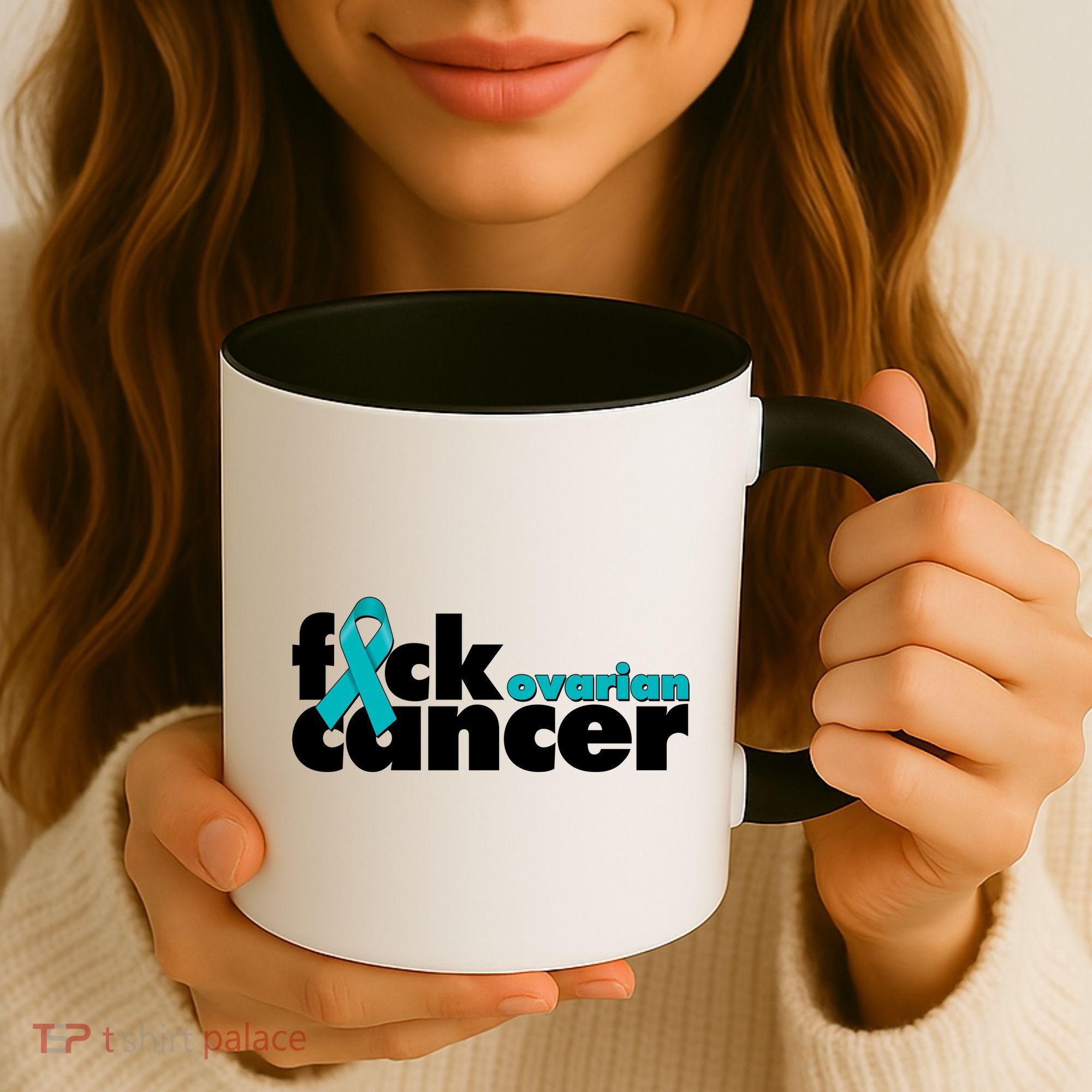 F*ck Ovarian Cancer Coffee Mug