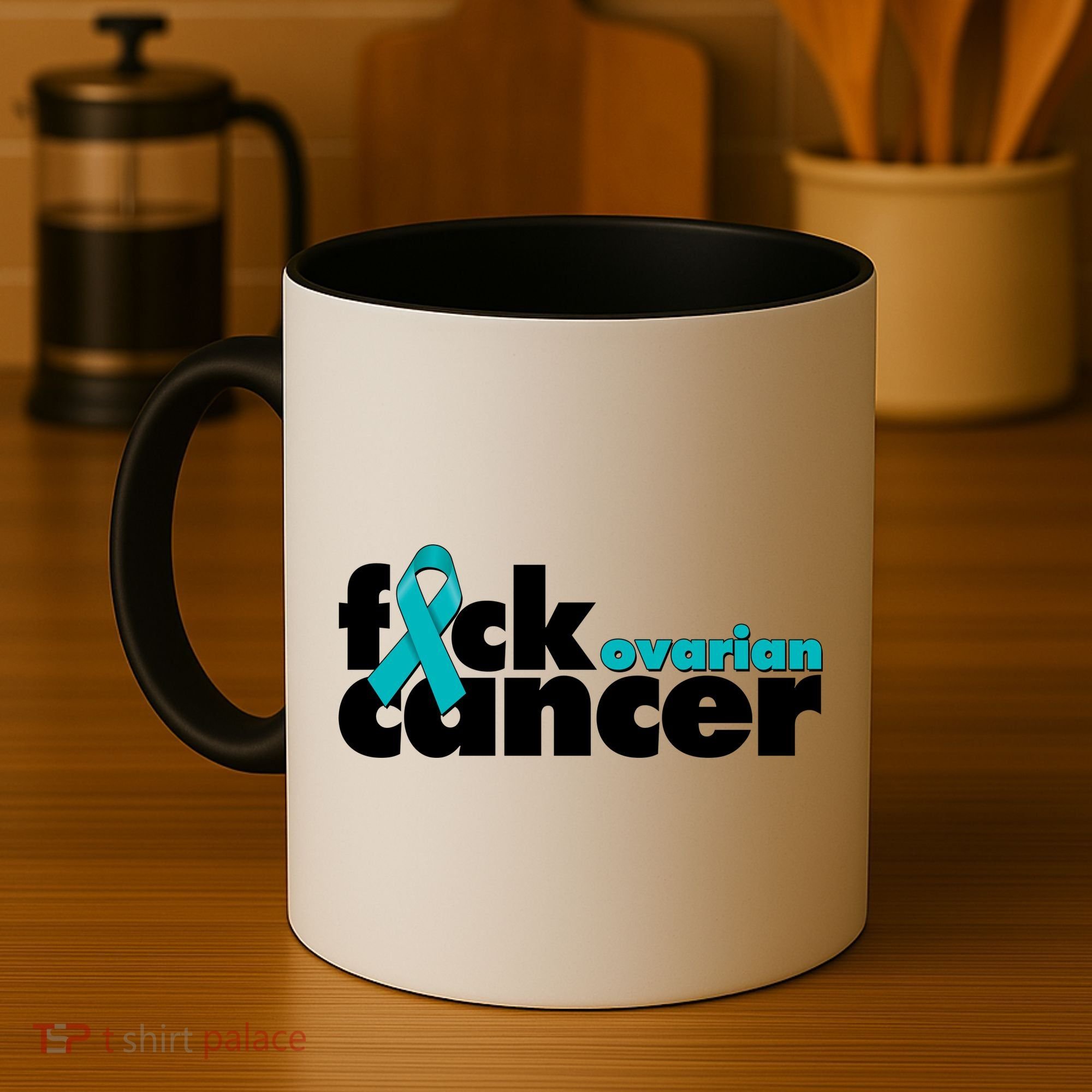 F*ck Ovarian Cancer Coffee Mug