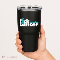 F*ck Ovarian Cancer Tumbler thumb 2