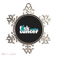 F*ck Ovarian Cancer Ornament thumb 0