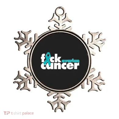 F*ck Ovarian Cancer Ornament